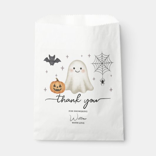 Halloween Baby Shower Fevor Bag Geschenktütchen (Vorderseite)