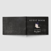 Halloween Baby Shower Girl Ghost Gästebuch (Voll)