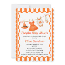 Halloween Baby Shower Girl | Little Hexch Pumpkin