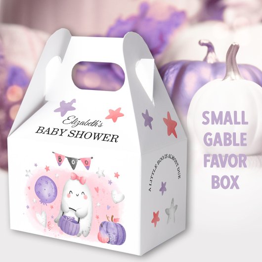 Halloween Baby Shower Girl Niedlich Gefallen Box Geschenkschachtel