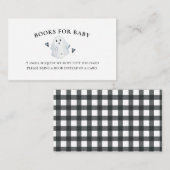 Halloween Baby Shower Kleine Bücher für das Baby Begleitkarte (Vorne/Hinten)