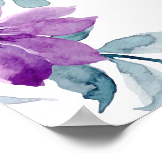 Halloween Baby Showmarke im Oktober Poster (Ecke)