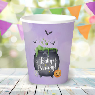 Halloween Baby Showpaper Cups Pappbecher