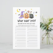 Halloween Baby Showspiel (Stehend Vorderseite)