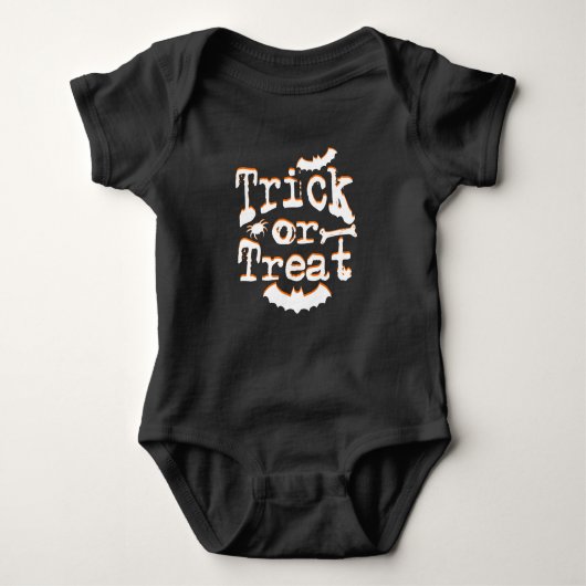 Halloween Baby Strampler (Vorderseite)
