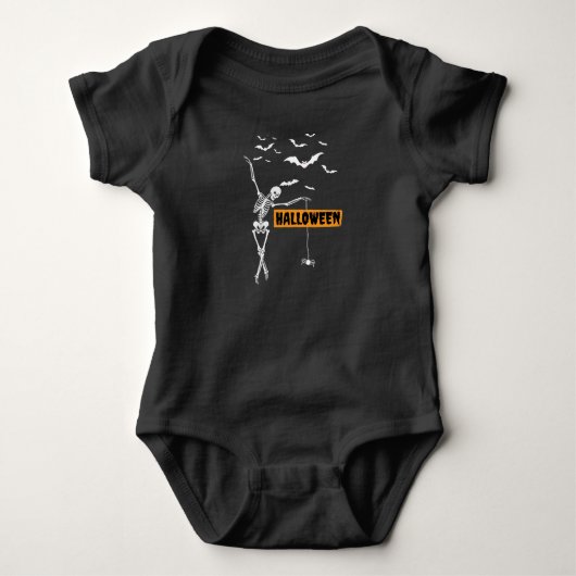 Halloween Baby Strampler (Vorderseite)