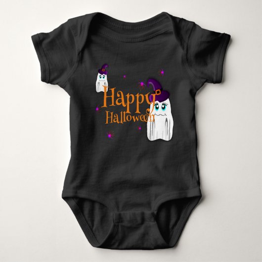 Halloween Baby Strampler (Vorderseite)