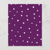 Halloween-Baby-Vorhersagen & Advice-Karte (Rückseite)