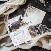 Halloween Baby wird Baby Dusche Brauen Einladung