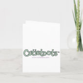 Halloween-Babydusche Einladung (Rückseite)