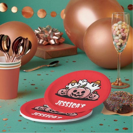 Halloween Babydusche Little Boo Paper Teller (Multi)