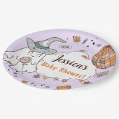 Halloween Babydusche Little Boo Paper Teller (Schrägansicht)