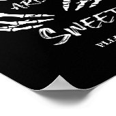 Halloween Babys sind süßes Baby Shower Poster (Ecke)