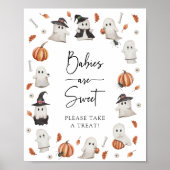 Halloween Babys sind süßes Poster (Vorne)