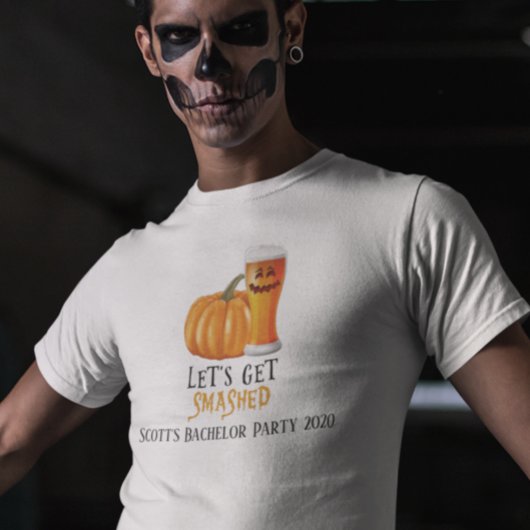 Halloween Bachelor Party-Bierchen T-Shirt