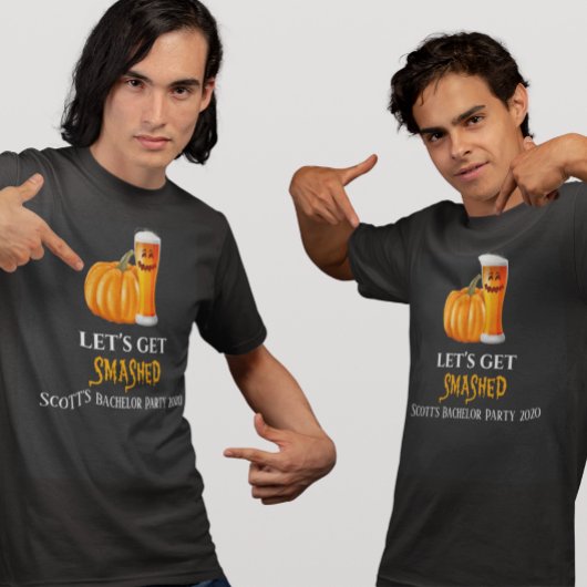 Halloween Bachelor Party-Bierchen T-Shirt