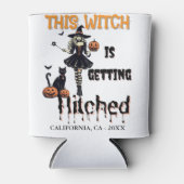 Halloween Bachelorette Diese Hexe wird Hitch Dosenkühler (Vorderseite)