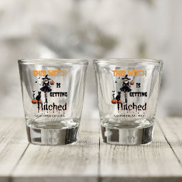 Halloween Bachelorette Diese Hexe wird Hitch Schnapsglas