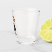 Halloween Bachelorette, lasst uns ghoul gehen Schnapsglas (Rechts)