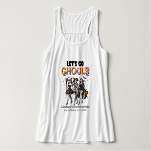Halloween Bachelorette, lasst uns ghoul gehen Tank Top