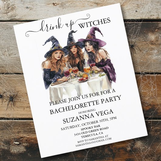 Halloween Bachelorette Witch Party