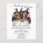 Halloween Bachelorette Witch Party (Vorderseite)