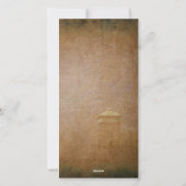 HALLOWEEN BACKYARD-PARTY FEIERTAGSKARTE (Rückseite)