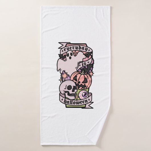 Halloween Badehandtuch (Badehandtuch)