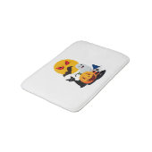 Halloween Badematte (Schrägansicht)