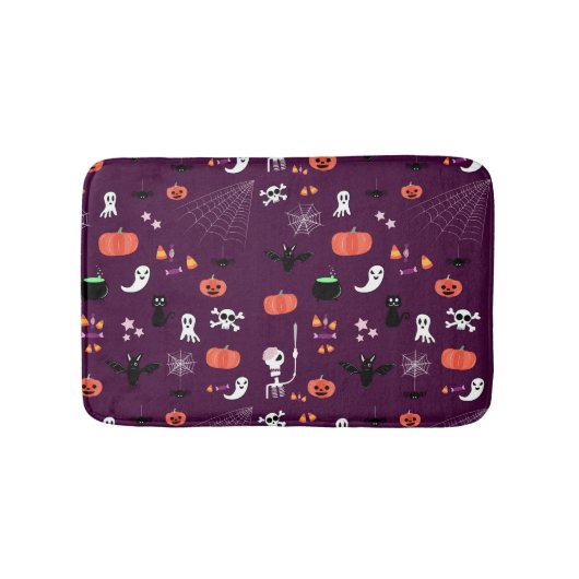Halloween Badematte (Vorderseite)