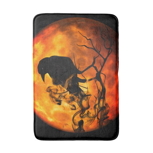 Halloween Badematte (Vorderseite Vertikal)