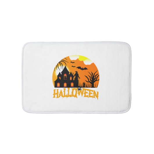 Halloween Badematte (Vorderseite)
