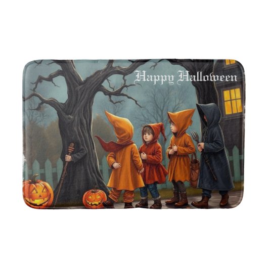 Halloween Badematte (Vorderseite)