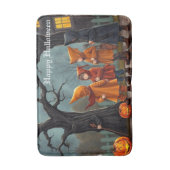 Halloween Badematte (Vorderseite Vertikal)