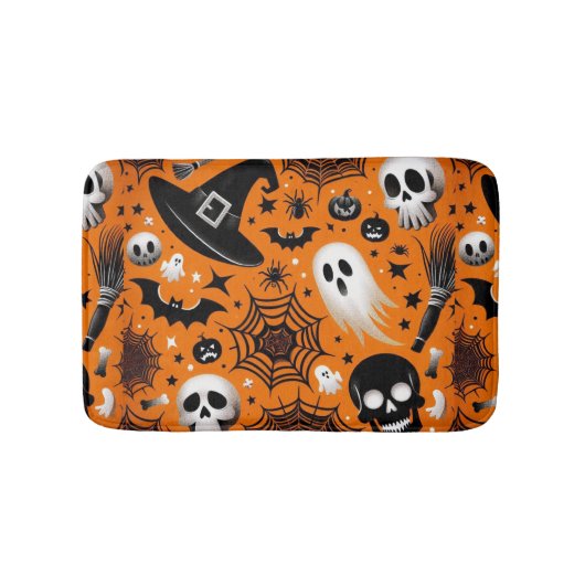 Halloween Badematte (Vorderseite)