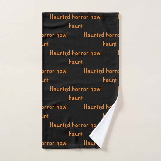 Halloween-Badetuch-Set Badhandtuch Set (Handtuch)