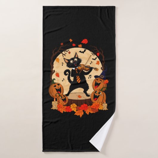 Halloween Badhandtuch Set (Badehandtuch)