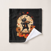Halloween Badhandtuch Set (Waschlappen)