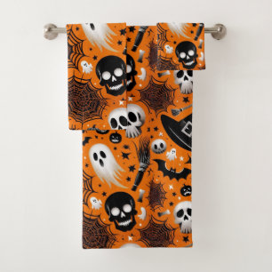 Halloween Badhandtuch Set