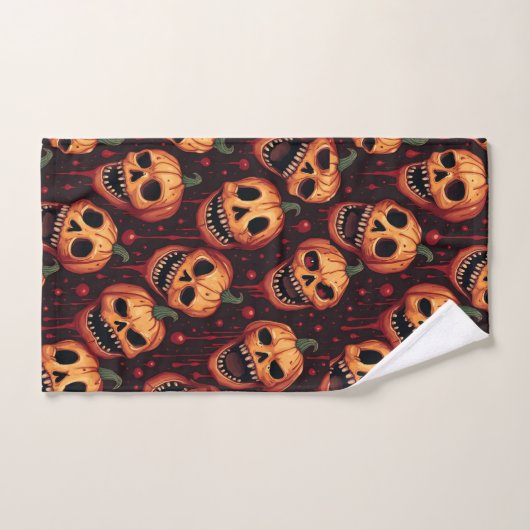 Halloween Badhandtuch Set (Handtuch)