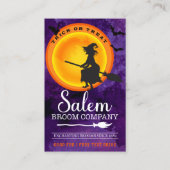 Halloween Baggy Insert Personalize Text 100 Visitenkarte (Vorderseite)