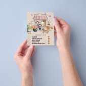 Halloween Bake Sale Bäckerei Oktober Flyer (Gruppe)