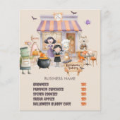 Halloween Bake Sale Bäckerei Oktober Flyer (Vorne)