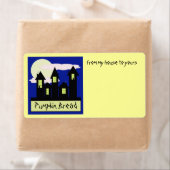 Halloween Baking oder Drink Mix Labels Spuk Haus (Insitu)