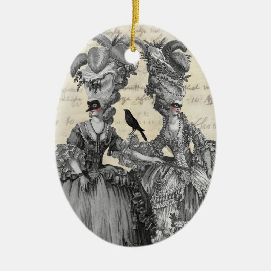 Halloween Ball Keramikornament (Vorne)