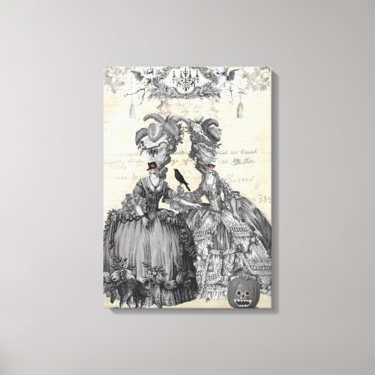 Halloween Ball Leinwanddruck (Vorderseite)