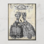 Halloween Ball Postkarte (Vorderseite)