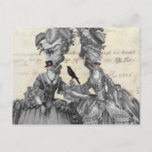 Halloween Ball Postkarte (Vorderseite)