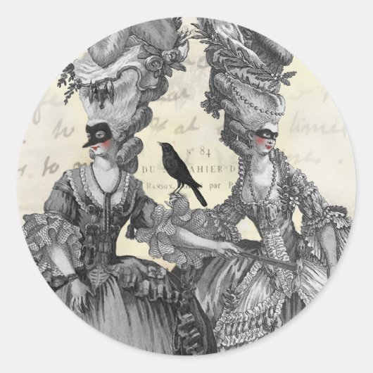 Halloween Ball Runder Aufkleber (Vorderseite)