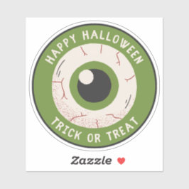 Halloween-Ball-Sticker Aufkleber